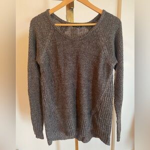 Dynamite Gray Knit Sweater